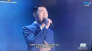 Sofronio Vasquez remenisce his performance Live at Its Showtime, He said he was accepted in the audition by nobody, but showtime experience accepted him.. | Norman Gumagay