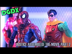 "Justice Assembled: A DGDX Animation"- THE MOVIE (PART 2) Marvel / DC Stop Motion (2014) *HD*