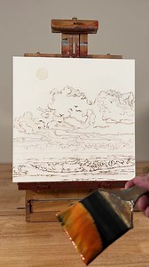 Watch me paint SEA MOON. #acrylicpainting #artwork #artist #seascape | Jim Musil Painter