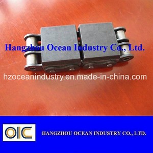 Heavy-Duty Roller Chain with U Type Attachments for Industrial Use