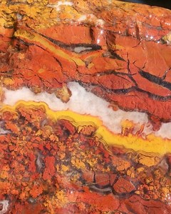 {Sold} The canary yellow agate is incredibly displayed in the center...