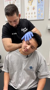 His neck has been stuck facing the right! 😳 #kingofcracks #chiro #chiropractor #chiropractic #torticollis #musclespasm #massagetherapy #selfcare #education | Dr. Jimmy Sayegh