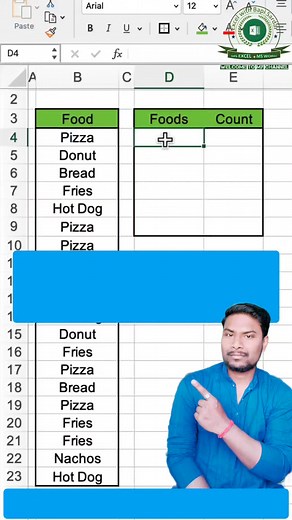 ✅ COUNTIF Formula | UNIQUE Formula | How to apply unique and countif formula in Microsoft Excel | #microsoftexcel #excel #exceltips #exceltricks #accounting #excelhack #atozexcelshortcuts #reels #reel #shortcuts #countifformula #spreadsheets #shorts #uniqueformula | learn Excel with Bapi Sardar