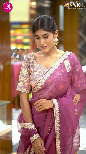 3.1K views | Draped in simplicity yet radiating elegance, the fancy saree captivates with its subtle charm. The fabric, adorned with delicate embellishments, adds a touch of sophistication to any occasion. Its understated beauty speaks volumes, making it a versatile and timeless choice for those who appreciate refined style.#brandmandir #mandir #fancysaree #shopping #hyderabad #onlineshopping #traditional #work #fancywork #sareefashion #sareeindia | Brand Mandir | Facebook