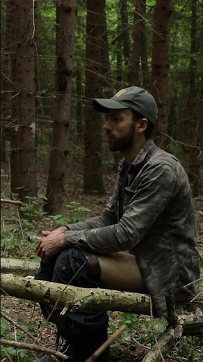 How to comfortably poop in the forest? 😀 #shorts