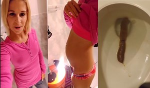 DESPERATE 4 DAYS CONSTIPATED TURD