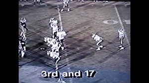 FIK Flashback 1989: Wonder QB #11 Maurice Blakeney goes up top to Reggie Wells #80 for a touchdown against Burlington Cummings in the State Championship Game in 1989 at Kenan Stadium in Chapel Hill. | Friday Nights in K-Town