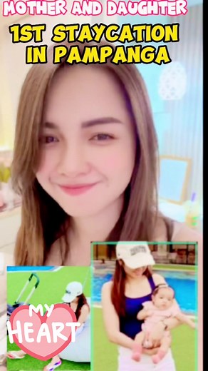 Mother and daughter 1st Staycation in Pampanga "COURE" Italian word for heart #fbreels #NoHateJustLove #goodvibesonly #Sarah Credit To The Rightful Owner video Mommy Sarah and Mommy A background music by:Sarah G | The Believers