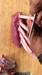 The Breakdown of a lamb rack, for a fine dining dish. NO SOUND 👀. #chef #lamb #butchery #meat #finedinning #cooking #beautiful #howto #meat #caribbeanchef #caribbean #barbados | Chef Jason Howard