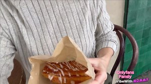 I Fuck a Fan from The Coffee Shop and Take The Condom Off