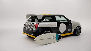 Exploring the electric Mini JCW surf car