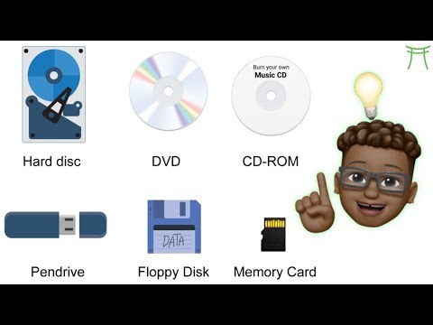 What are some examples of permanent storage devices?