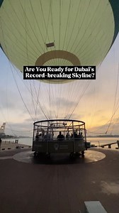 Embark on a sky-high adventure in Dubai with the mesmerizing Dubai Balloon! 🎈 Soar up to 300 meters for a breathtaking aerial observatory experience above The Palm. 🌴✨ Don't miss this unforgettable journey!. Follow us 🎥 @placestovisitindubai | Places To Visit in Dubai