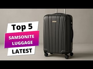 Elevate Your Travel Experience: Top 5 Samsonite Luggage Picks for 2025