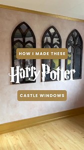 1.6K reactions · 94 shares | How I made Hogwarts castle windows for my Ravenclaw bedroom! What do you think? #harrypotter #harrypotterfan #hogwarts #ravenclaw | Adventuresofwander | Facebook