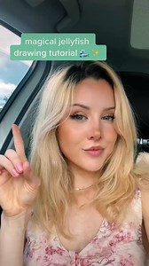 Throwback to ths magical jellyfish drawing tutorial 🥺 #jellyfish #arttutorial #howtodrawjellyfish | Princess Moon