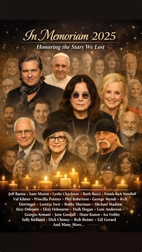 In Memoriam 2025 Honoring the Stars We Lost Introduction: “2025 was a year marked by profound loss across entertainment, music, sports, and public life. Diversity News Magazine honors the extraordinary talents we have lost this year—artists, performers, visionaries, and leaders whose creativity, passion, and influence touched millions. Their legacies will continue to inspire, entertain, and shape the world for generations to come.” ⸻ January Jeff Baena — Writer/Director (Life After Beth) — Jan. 