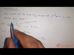 In which of the following 2nd anion is more stable than first?