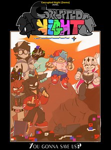 Corrupted Night [Demo] Mod for Friday Night Funkin' | FNF Mods