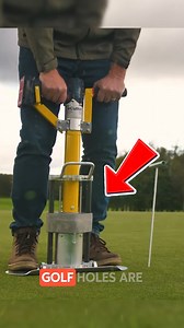 15K views · 52 reactions | Satisfying Golf Hole Creation Process...