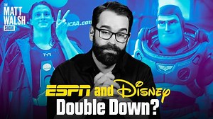 Both Disney and ESPN demonstrated their commitment to wokeism after the controversy over Florida's parental rights bill and the transgender swimming scandal have made headlines. | Ben Shapiro