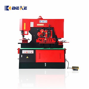 [Hot Item] Fully Automatic Double Motor Ironworker Round Square Triangle Hole Punching Machine