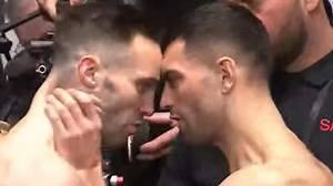 Taylor's fury as Catterall grabs neck at weigh-in