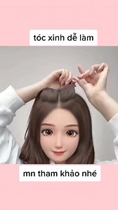 1.3M views · 18K reactions | lưu ngay mẹo làm tóc xinh này nha #EMĐẸP #tocxinhdongian #tettoc #xinhgai #tocdep2023 #kieutocxinh #kieutocnganbuicaotay #kieutocdongiantainha | Cô Giáo Spa - Nguyễn Vân | Facebook