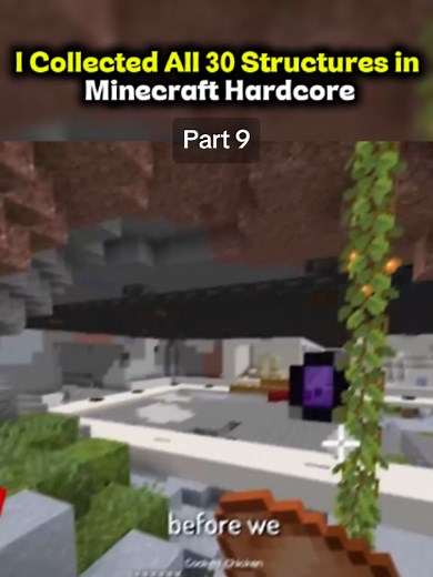 Minecraft Hardcore: Collecting All 30 Structures — Nether Builds