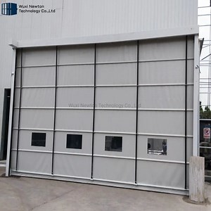 [Hot Item] Underground Large Garage Door High Speed PVC Folding up Stacking Doors