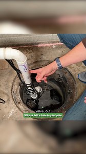 11K views · 52 reactions | Why to add a weep hole? #plumbing #basement #homeowner | Everyday Home Repairs | Facebook