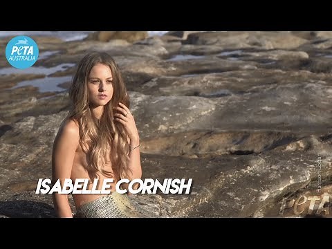 Sexy Mermaid Isabelle Cornish Urges: "Relate to Who's on Your Plate"