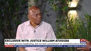 1.1K views · 18 reactions | Justice Atuguba condemns political parties for engaging in the corrupt practice of vote buying. #ThePulse | JoyNews | Facebook