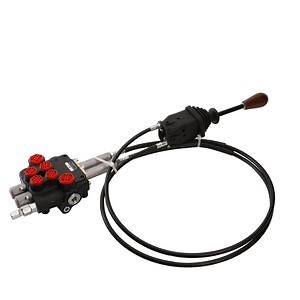 [Hot Item] Two in One Joystick Cable Hydraulic Remote Control Valve Factory