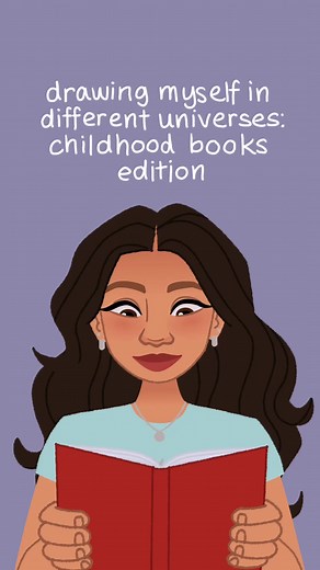 when you’re an artist with free will so you can draw yourself as characters in your childhood favourite books! 📕 which books should I do next? #fyp #geronimostilton #animator #dorkdiaries #rainbowmagic