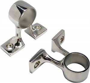[Hot Item] Stainless Steel Marine Grade Boat Hand Rail Railing Fitting Center Bracket Stanchion for 25mm Pipe/Tubing