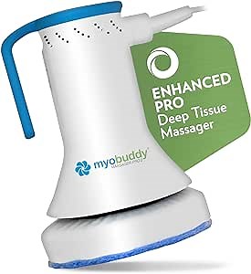 Myobuddy Pro Elite - Massage Gun, Percussion Deep Tissue Massager for Relaxation, Recovery and Full Body Massage, Handheld Personal Massager for Tight Knots, Scar Tissue and Trigger Points