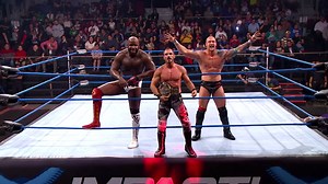 With Killer Kross and Moose by his side, Austin Aries scored a victory over Fallah Bahh, Eddie Edwards and particularly Johnny IMPACT ahead of Bound For Glory THIS SUNDAY. #IMPACTonPop | TNA Wrestling