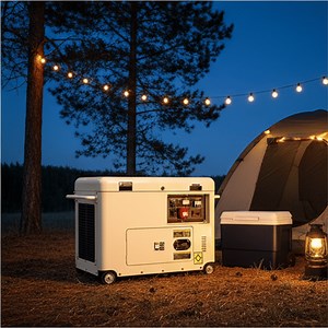 [Hot Item] Portable Silent Soundproof 5kw 5000W 5kv Diesel Generator Set