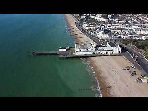 bognor regis beach from above