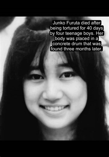 Hiroshi Miyano, the main perpetrator of the heinous crime against Junko Furuta, was sentenced to 20 years in prison. Shinji Minato received a sentence of five-to-nine years, Jō Ogura was sentenced to five-to-10 years, and Yasushi Watanabe received a sentence of five-to-seven years. #abuse #junkofuruta #hiroshimiyano #japan #school #beauty #