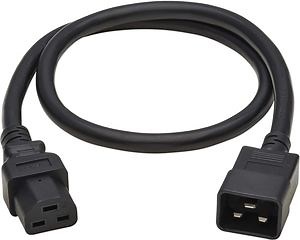 [Hot Item] Heavy Duty AC Power Cord Heavy-Duty C20 to C21 Power Cable Computer Power Supply Extension Cord (12AWG/3.31mm² , 6FT)