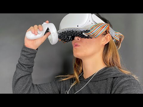 Do You Feel That?! VR Headset Adds Virtual Kissing Sensations to the Metaverse