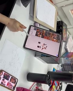 Mood board creation #fashionista #fashiongram #portfoliochallenge...