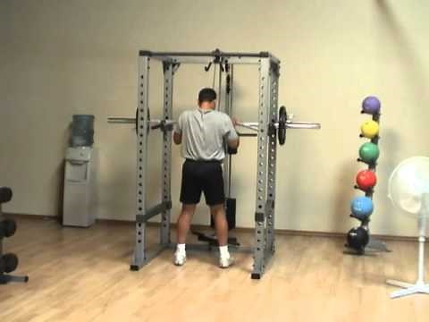 Body-Solid GLA378 Lat Attachment for GPR348 Power Rack