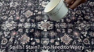 Washable 2x8 Kitchen Runner Rug: Non Slip Rugs for Hallway Bedroom Beside Bathroom Laundry Room Soft Low Pile Stain Resistant Floor Carpet (Dark Black Gray, 2X8)