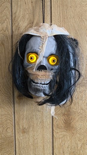 Seasonal Visions Animated Talking Skull Mummy - DEMO