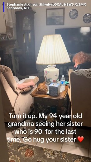 A woman who took her 94-year-old grandmother across the country to say a final goodbye to her 90-year-old sister captured this bittersweet moment. #goodbye #grandparents #sisters #sisterlylove #sistersforever #notgoodbye #heartwarming | Gray Media Digital Content Center | Facebook