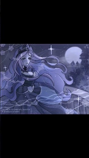 Luna From My Little Pony! 🌑☆ Fanart #art #drawing #digitalart #mlp #mylittlepony #ibispaintx #artist