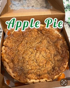 Apple Crumb Pie - Etsy UK